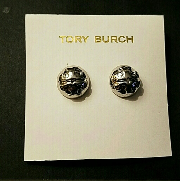 Tory Burch dome stud earrings - Picture 3 of 3